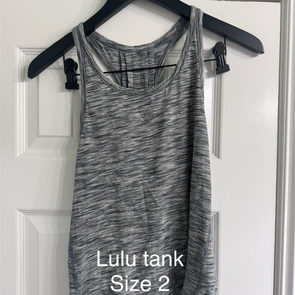 Lululemon Striped Tank Top, size 2, EUC